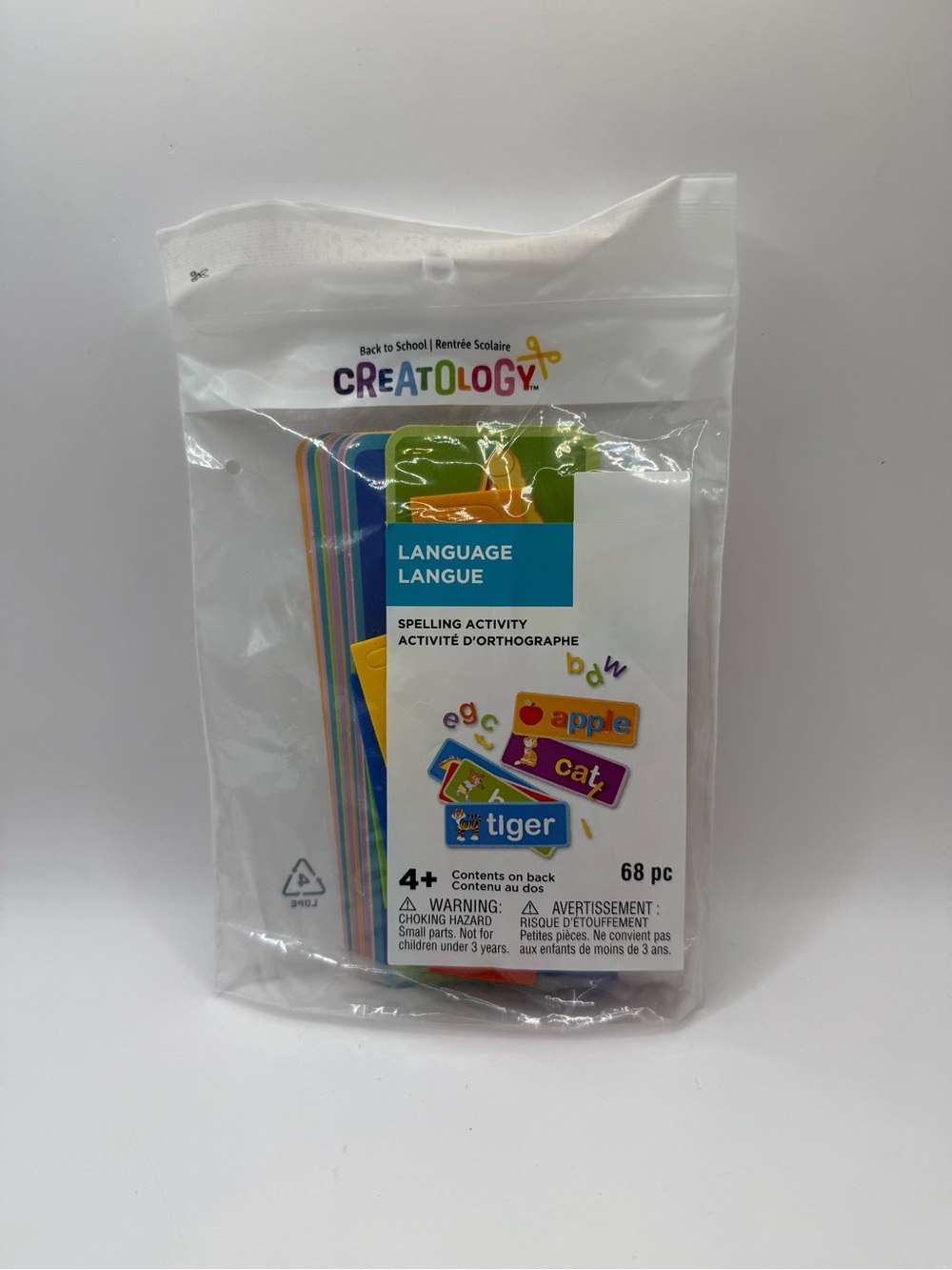 Creatology Language Spelling Activity Educational Learning Toy 4+